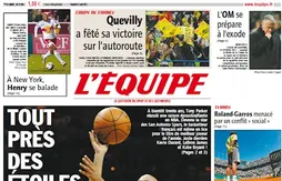 Tony Parker, star de L’Equipe