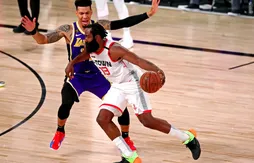 Emmenés par un grand James Harden, les Rockets surprennent d’entrée les Lakers