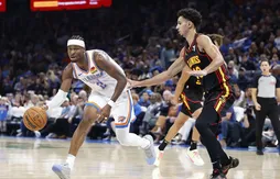 Shai Gilgeous-Alexander fait craquer les Hawks de Zaccharie Risacher