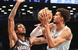 Victor Wembanyama et les Spurs s’imposent à Brooklyn sans briller