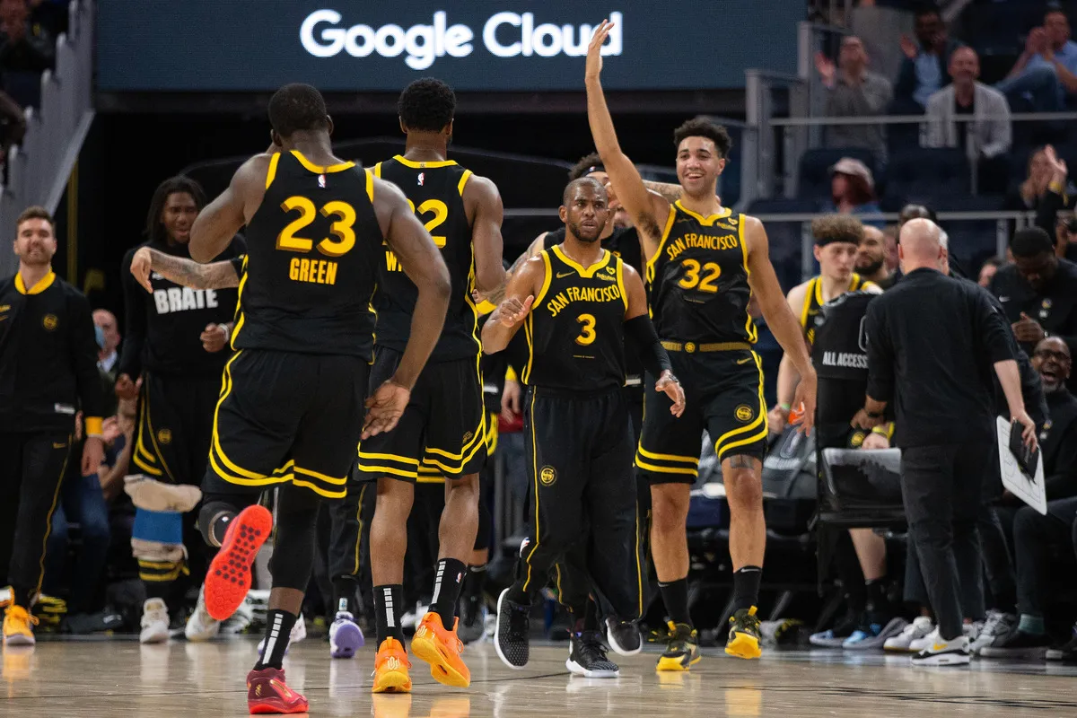 Les Warriors face aux Grizzlies