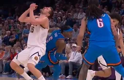 Une nouvelle faute flagrante de Lu Dort sur Nikola Jokic…