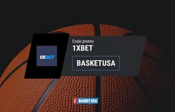 Code promo 1xBet “BASKETUSA” : 200% de bonus de bienvenue jusqu’à 200€ en Janvier 2026