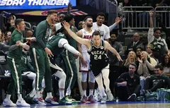 Sans Giannis Antetokounmpo, les Bucks noient Miami sous un déluge de 3-points !
