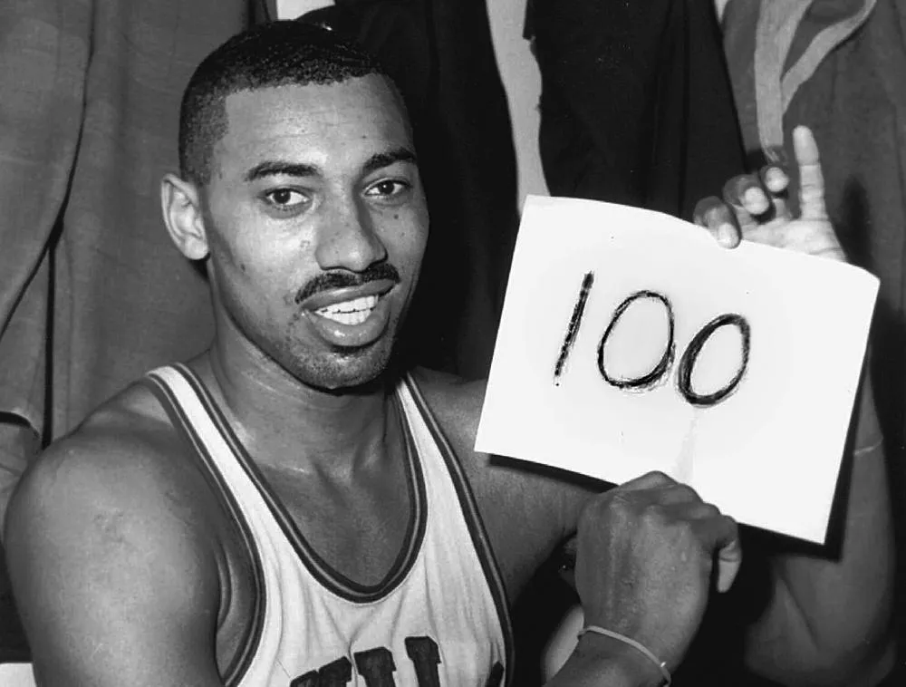 record chamberlain 100 points