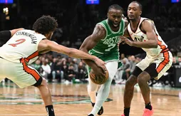Jaylen Brown à l’amende pour son geste d’égorgement