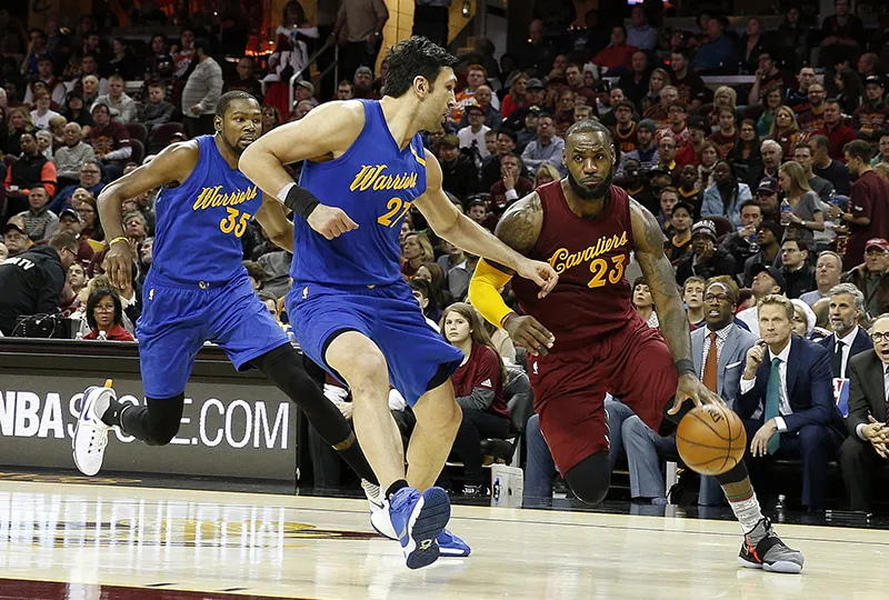 NBA: Golden State Warriors at Cleveland Cavaliers