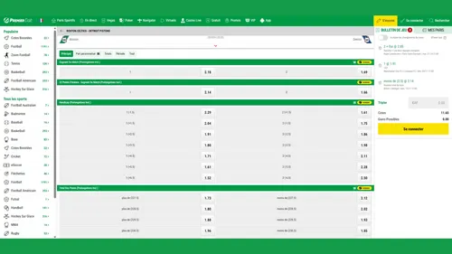 Pariez sur les meilleures cotes sur Premier Bet
