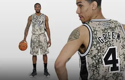 San Antonio lève le voile sur son maillot “militaire”