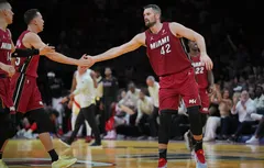 Moins sollicité, Kevin Love pense pouvoir encore être utile au Heat