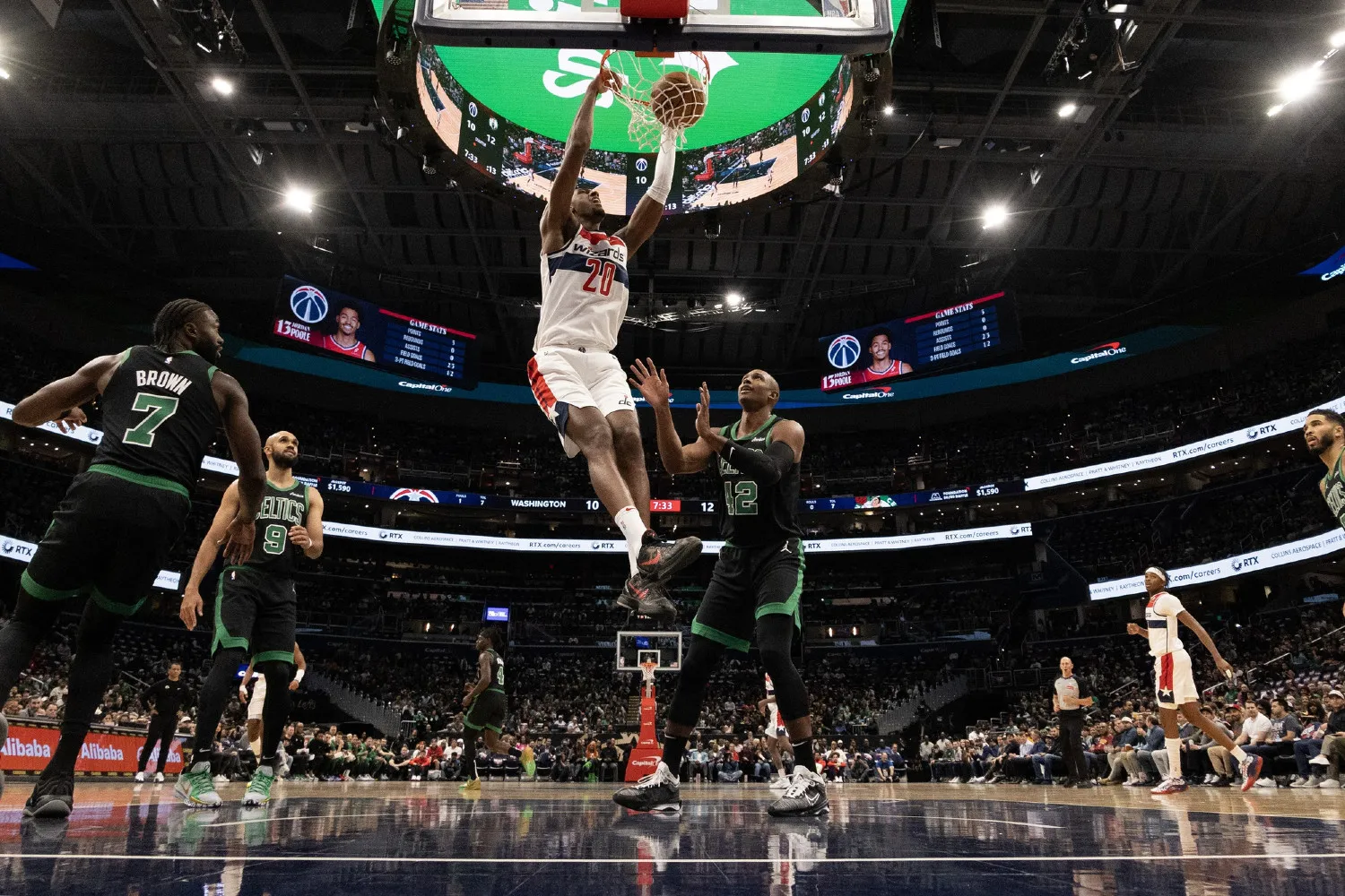 Alex Sarr avec les Wizards