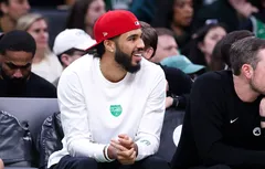 Jayson Tatum après son entraînement : « Ça ne veut pas dire que je vais rejouer »