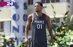 Le maillot de l’Equipe de France est de retour dans NBA 2K24