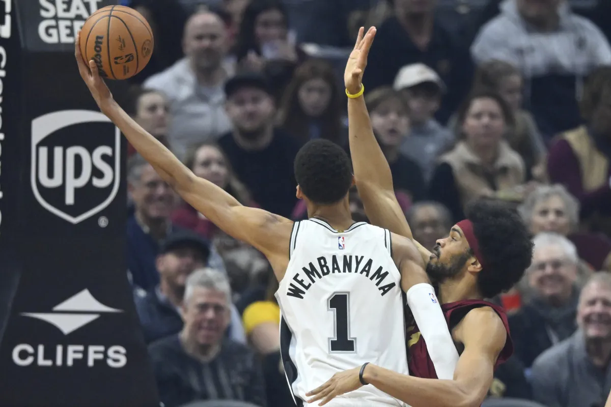 Victor Wembanyama avec les Spurs