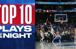 Le Top 10 de la nuit | Anthony Davis vole au-dessus d’un nid de Hawks