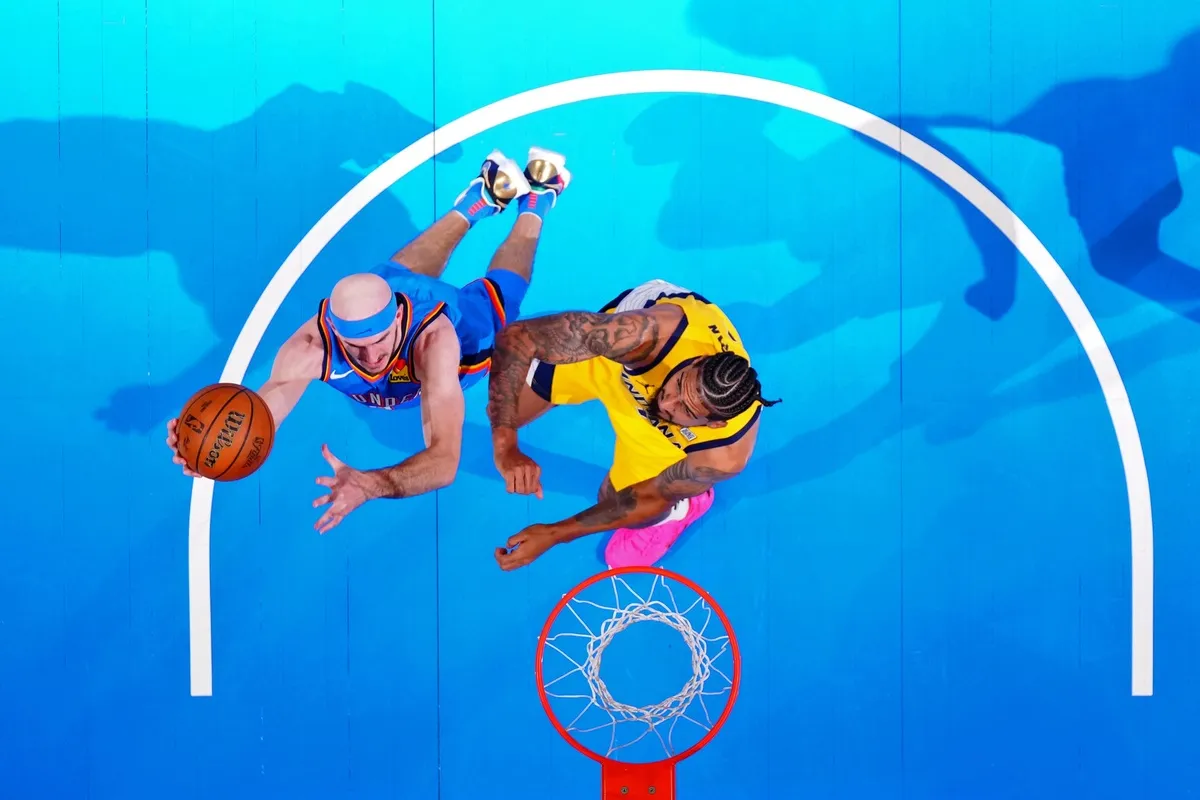 Le Thunder face aux Pacers