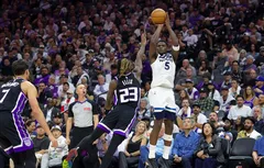 Anthony Edwards enfile les paniers à 3-points comme les perles