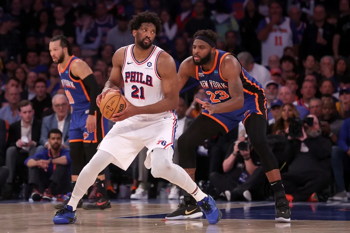 Mitchell Robinson Joel Embiid