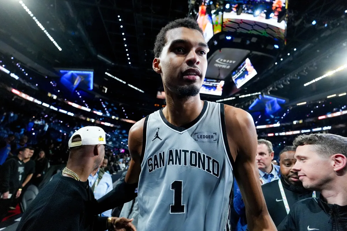 Victor Wembanyama avec les Spurs