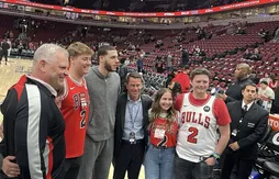 Lonzo Ball reçoit la famille du donneur ayant permis sa greffe de cartilage