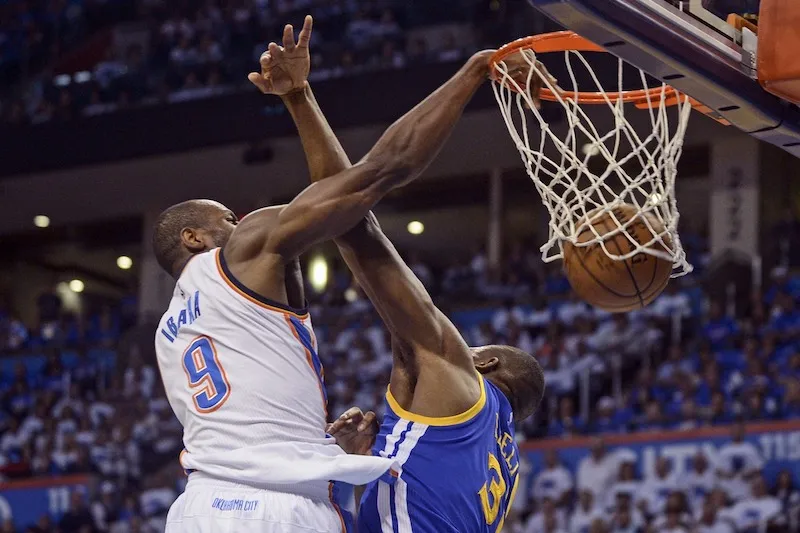 Le Top 5 de la nuit : Serge Ibaka foudroie Festus Ezeli