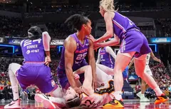 Alyssa Thomas suspendue après son vilain geste sur Caitlin Clark