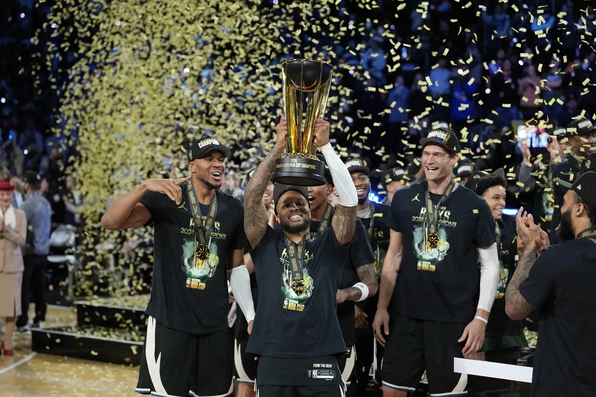 Les Milwaukee Bucks vainqueurs de la NBA Cup