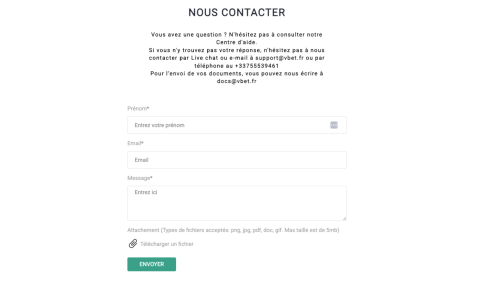 Notre avis sur le service client vbet est relativement bon
