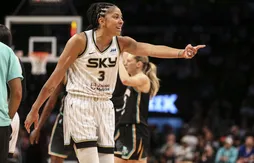 Le Sky d’une immense Candace Parker élimine le New York de Marine Johannes