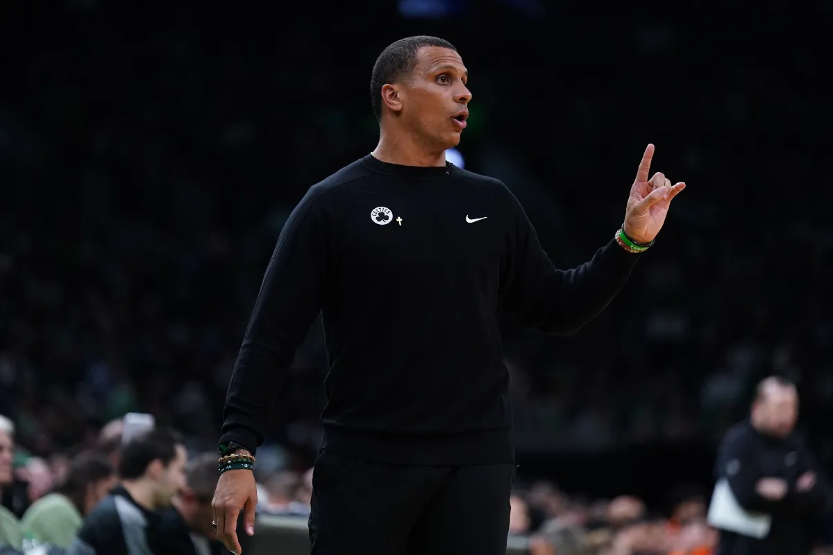 Joe Mazzulla, l'entraîneur des Celtics