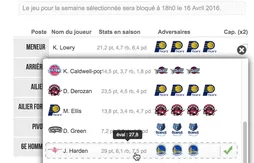 Lancement du jeu Fantasy Playoffs 2016