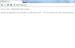 Le site Internet du syndicat fermé avec un message ironique…
