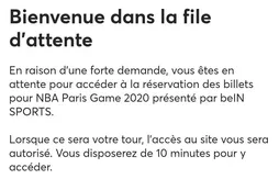 Le NBA Paris Game 2020, le Parcoursup du fan de la NBA
