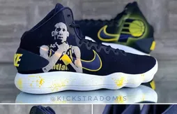 L’étrangleur Reggie Miller s’invite sur les chaussures de Trevor Booker