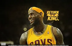 Le Roi LeBron et les chevaliers de la balle ronde