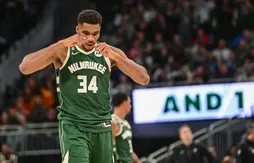 Giannis Antetokounmpo (43 points) marche sur les Nets