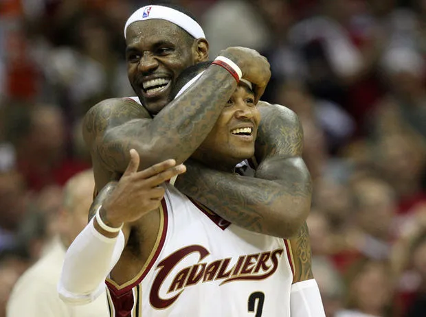 LeBron James et Mo Williams