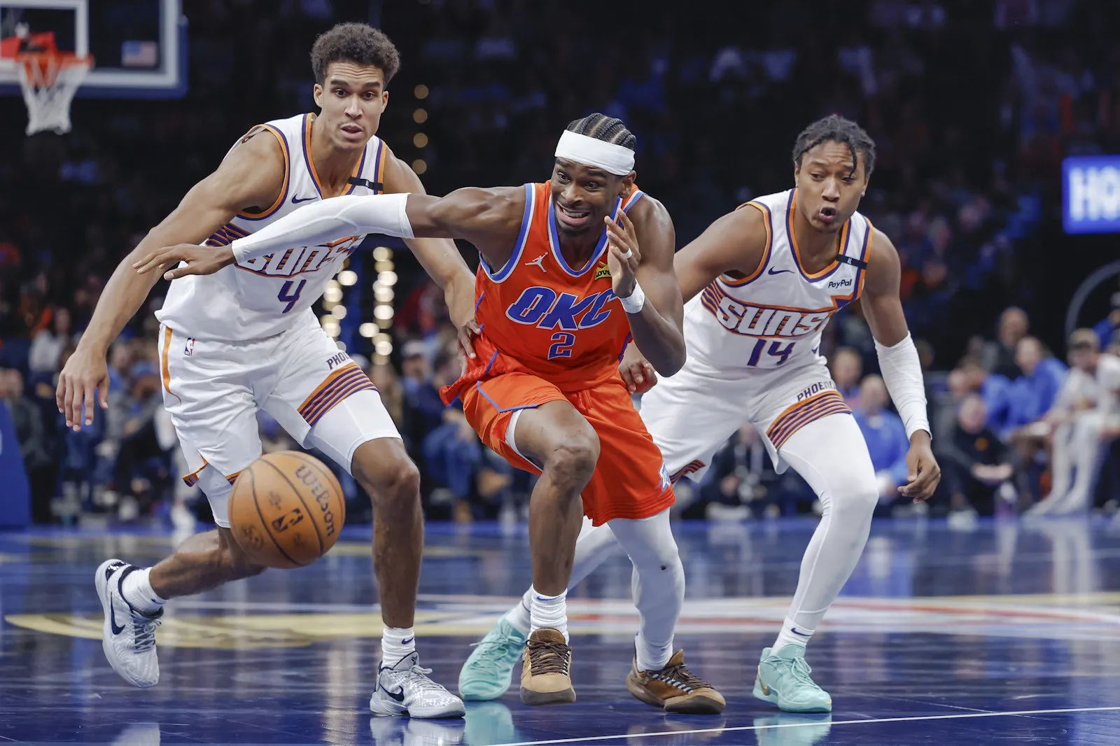 Shai Gilgeous-Alexander avec le Thunder