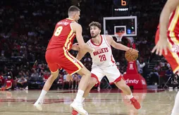 Alperen Sengun fait des misères aux Hawks de Zaccharie Risacher