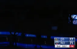 Stephen Curry freiné par une… panne de courant !