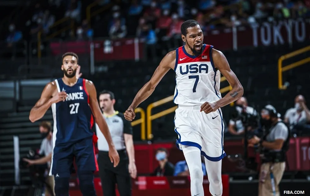 Kevin Durant avec Team USA