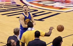 Le 28 mai 2016, Klay Thompson prend feu pour sauver les Warriors