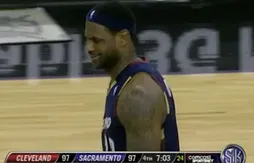 Un grand LeBron James fait craquer Tyreke Evans