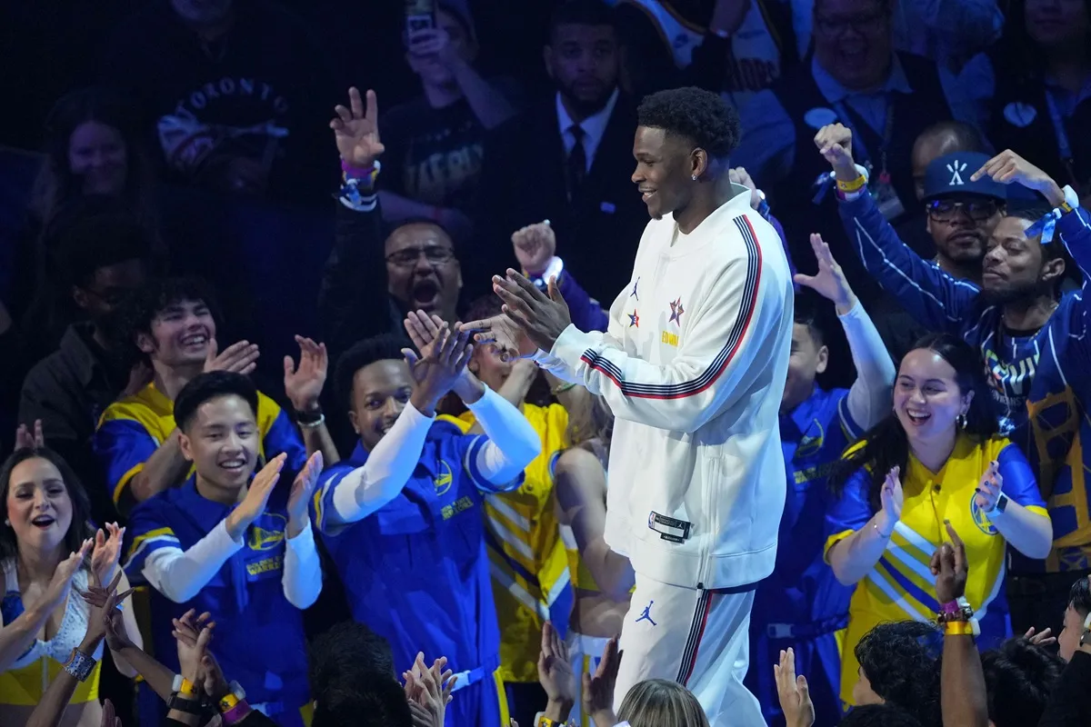 Anthony Edwards lors du All-Star Game 2025