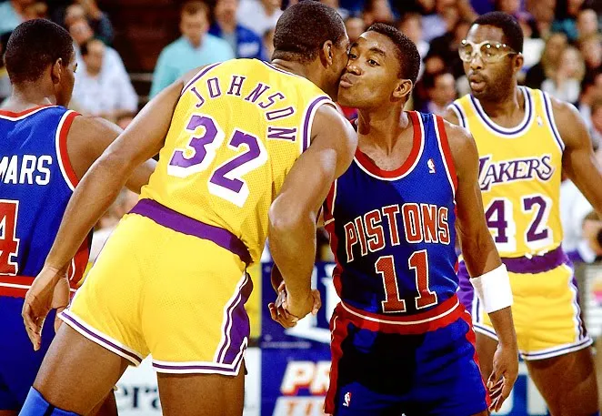 Magic vs Isiah