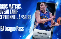 Le NBA League Pass à moins de 60 euros !
