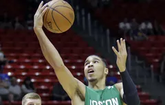 Jayson Tatum soulagé après son premier match