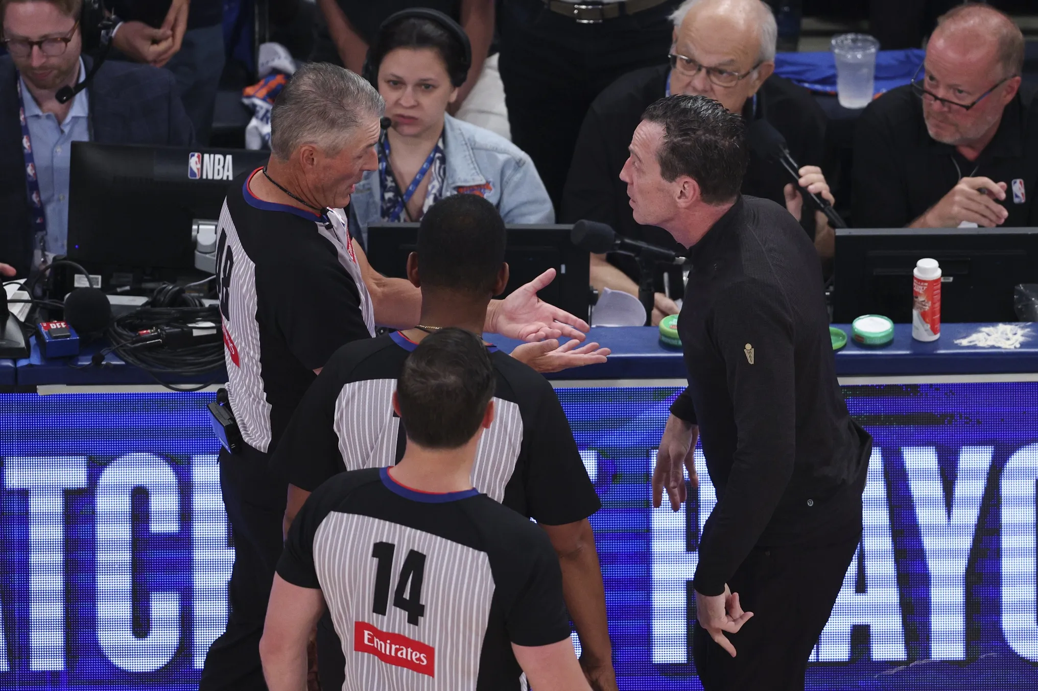 Les arbitres NBA