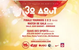 Présentation du match de charité de Boris Diaw