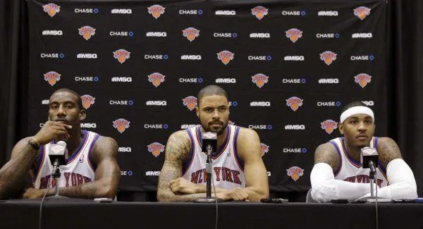 Le Big Three des Knicks